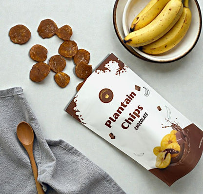 Chocolate Plantain Banana Chips