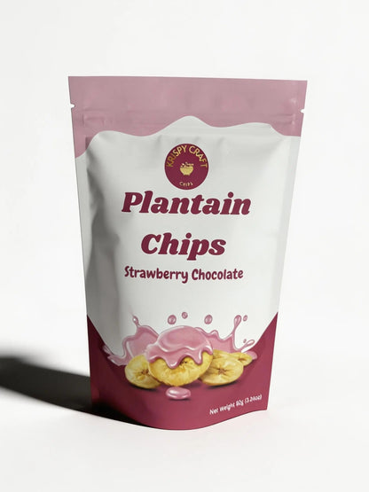 Strawberry Plantain Banana Chips
