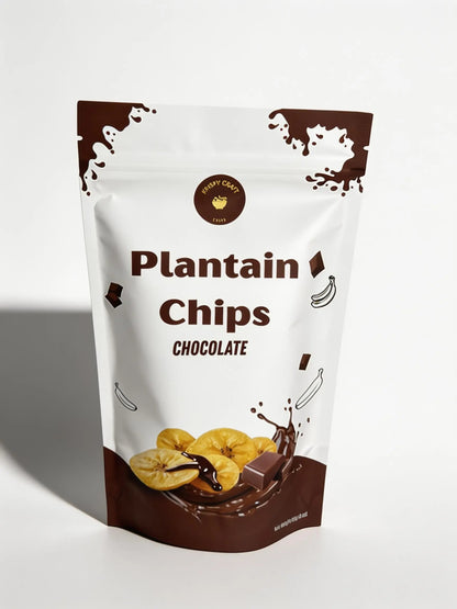 Chocolate Plantain Banana Chips