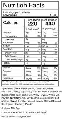 Strawberry Plantain Banana Chips