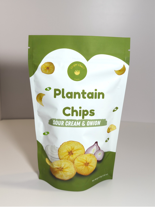 Sour Cream & Onion Banana Chip