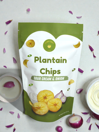 Sour Cream & Onion Plantain Banana Chips